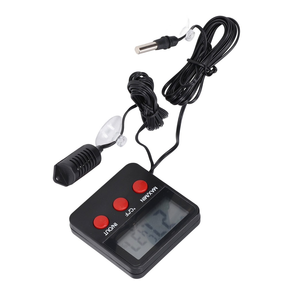 Humidity Temperature Gauge Mini Thermometer Digital Display Temp Sensor Mete NEW