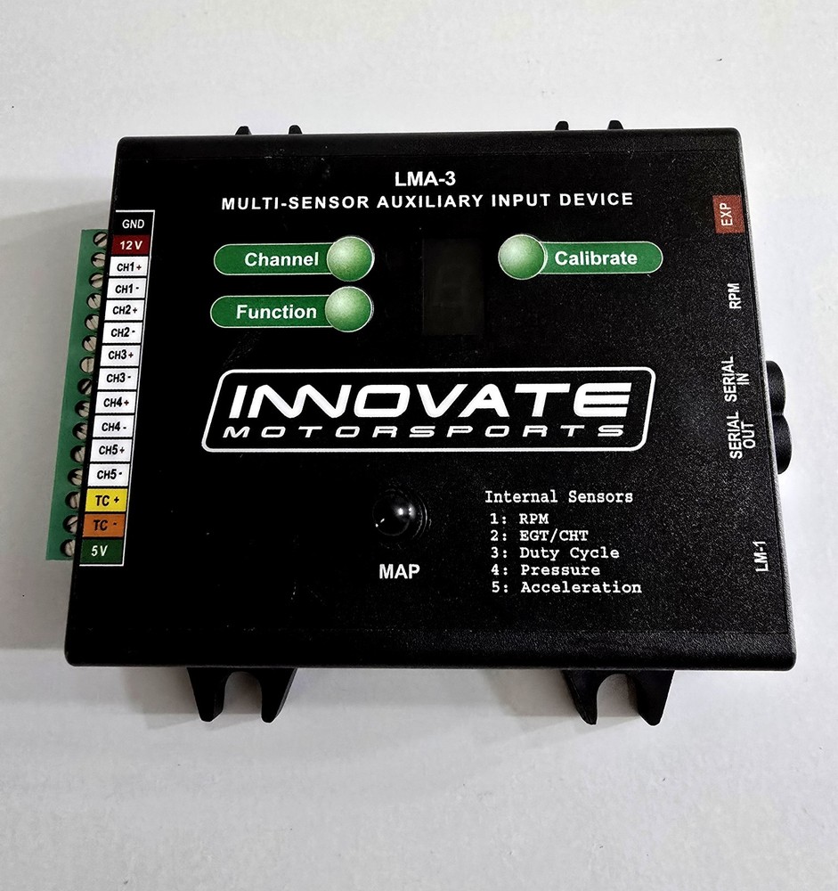 Innovate LM-3 Multi-sensor Auxiliary Input Device AuxBox Excellent!