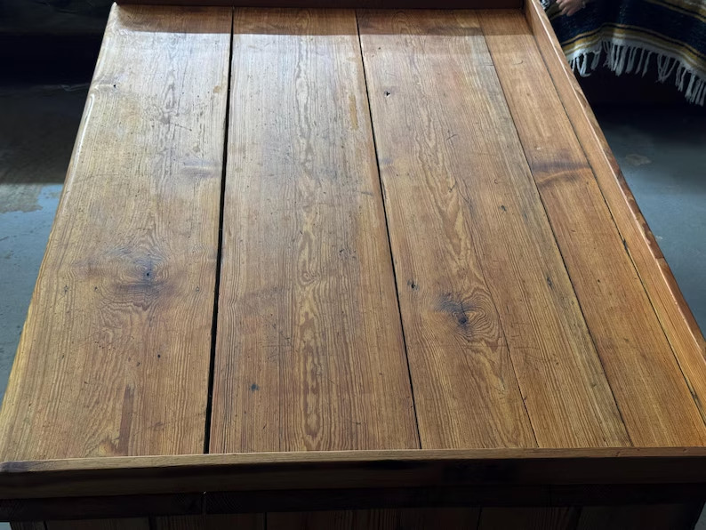 Antique Wood Desk