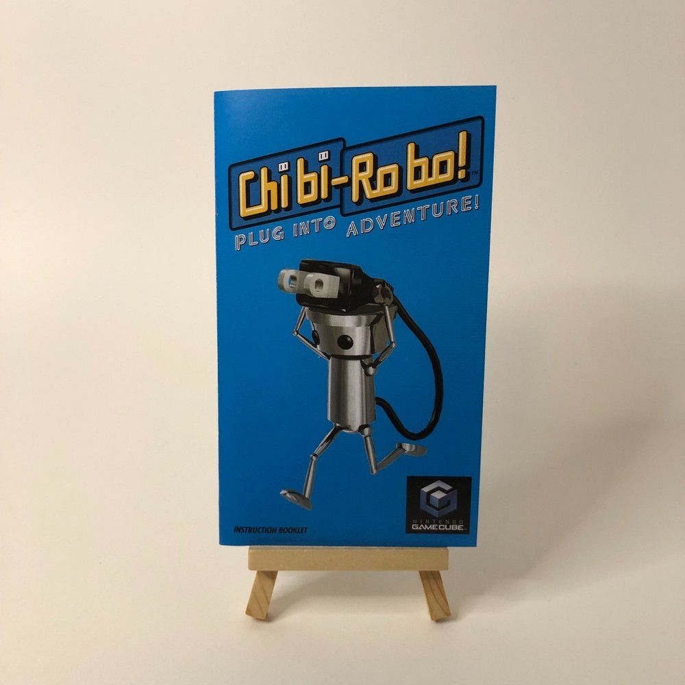 Replacement Manual for Chibi Robo Nintendo GameCube