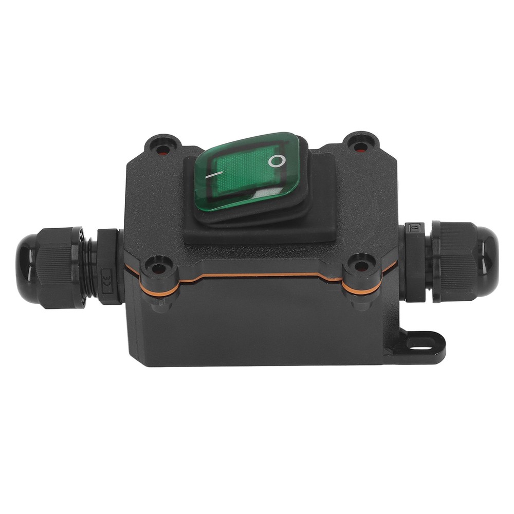 4Pin 2Position Inline Cord Switch With Rocker Button OnOff Outdoor Toggle Switch