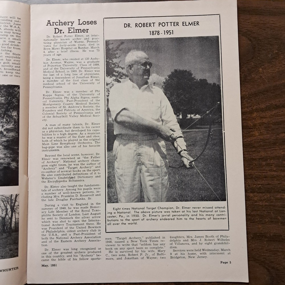 May 1951 The Bowhunter Magazine