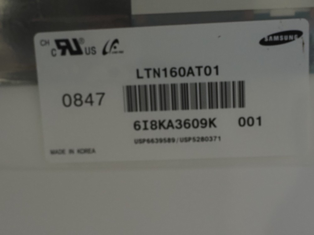 Samsung LTN160AT01 LCD Display Panel Screen