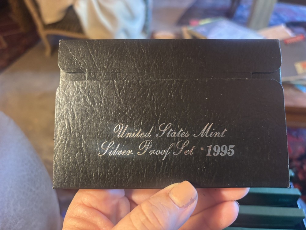 1995 Silver Proof Set U.S. Mint Original Government Packaging & COA