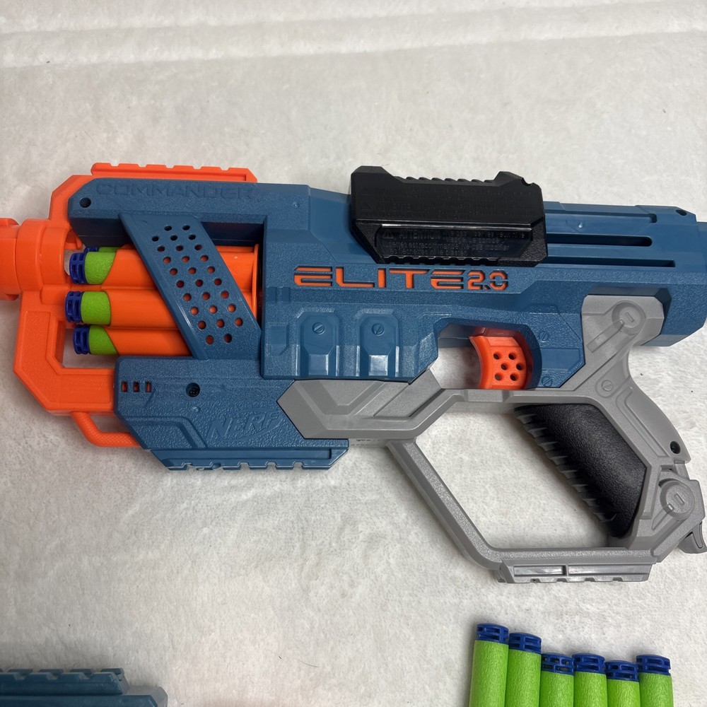 Nerf Elite 2.0 Commander And Volt Bundle Includes 12 Darts