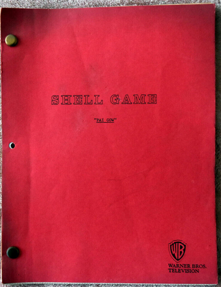 6 Original Shell Game Screenplays, Scripts Including Pai Gow, Dead Wrong....