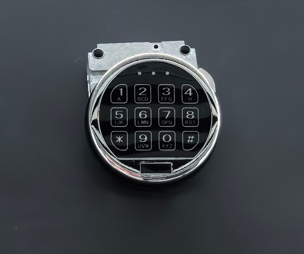 Gun Safe Lock Replacement LED Keypad Chrome Keypad Lock Swingbolt Lock Home Box