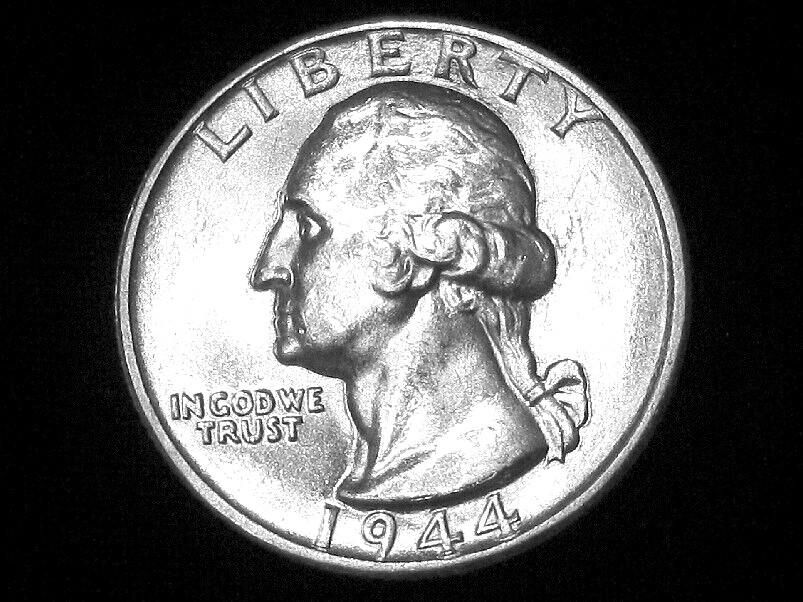 1944-D Washington Quarter --- Choice Uncirculated