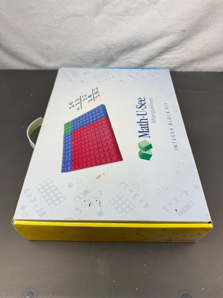 Math U See Integer Block Kit With Manipulatives For Math Learning