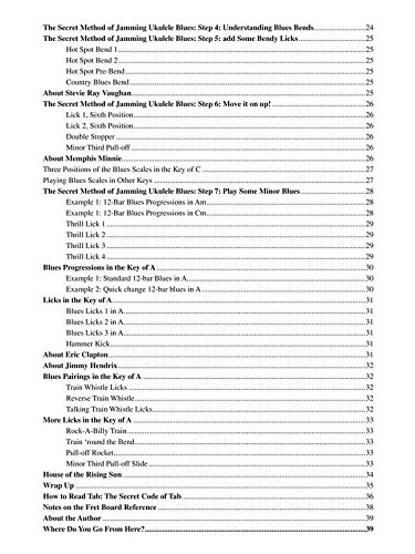 Kev's QuickStart Ukulele Blues Book/Online Audio