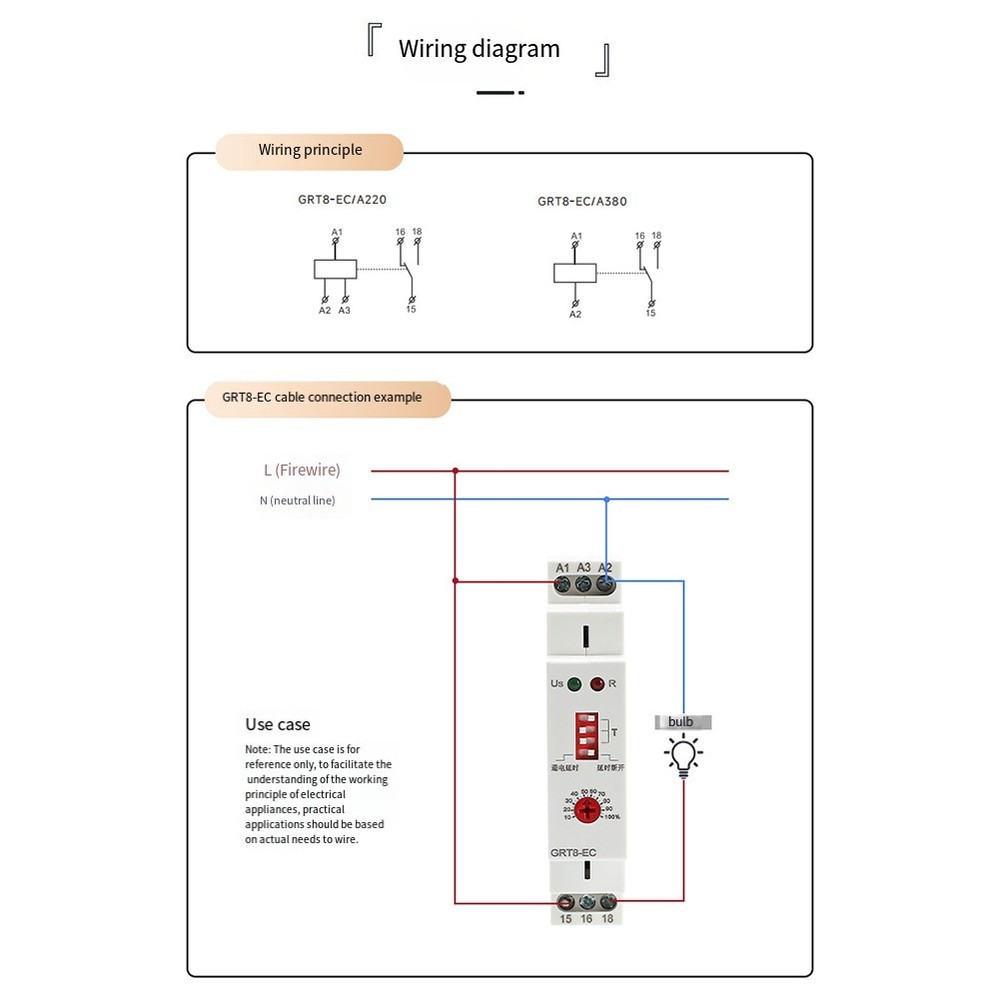 Time Relay GRT8EC Suitable for Diverse Electrical Applications and Uses