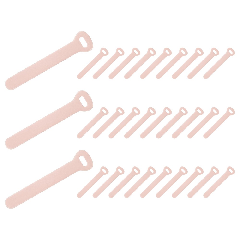 30 Pcs Leather Zipper Puller, 2.6" Zipper Sliders, Pink