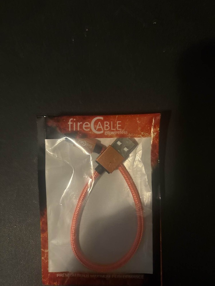FireCable Go Wireless Power USB for Amazon Fire TV Stick Orange