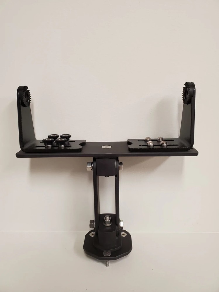 Fish Finder mounting bracket Precision Sonar 3.5" diameter base 12" height