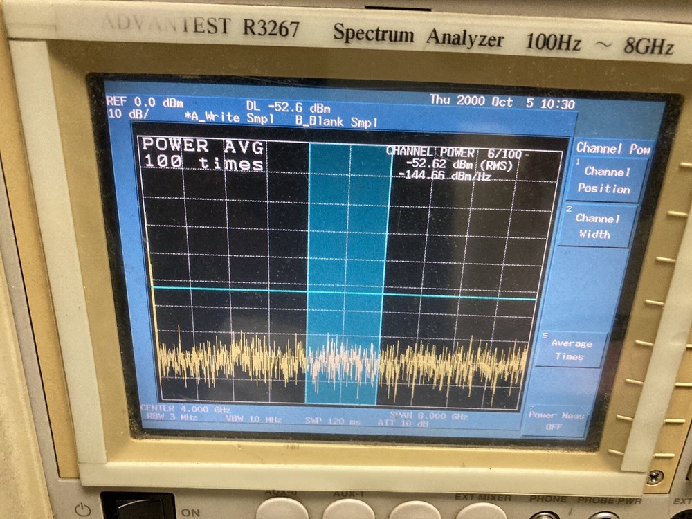 Advantest R3267 Spectrum Analyzer 100Hz - 8GHz