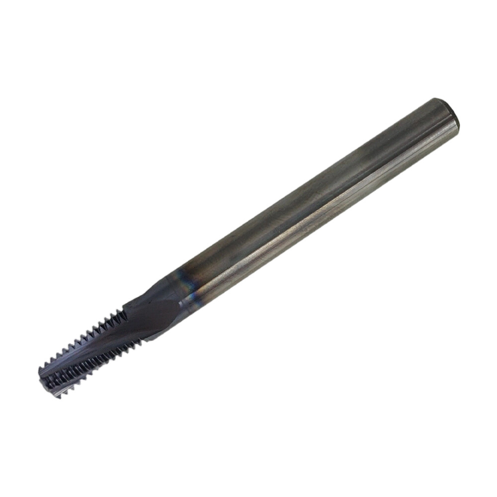 1/16"-27 NPT CARBIDE THREAD MILL - TiALN COATED NEW
