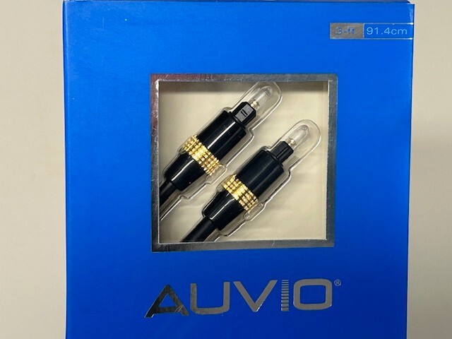 AUVIO 3-ft Optical Audio Cable 1500399