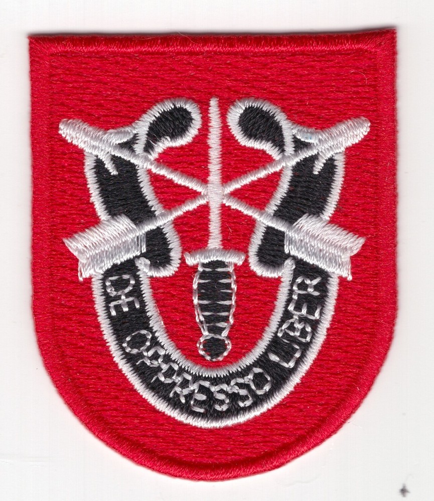 7th Special Forces Group Flash Patch With Crest