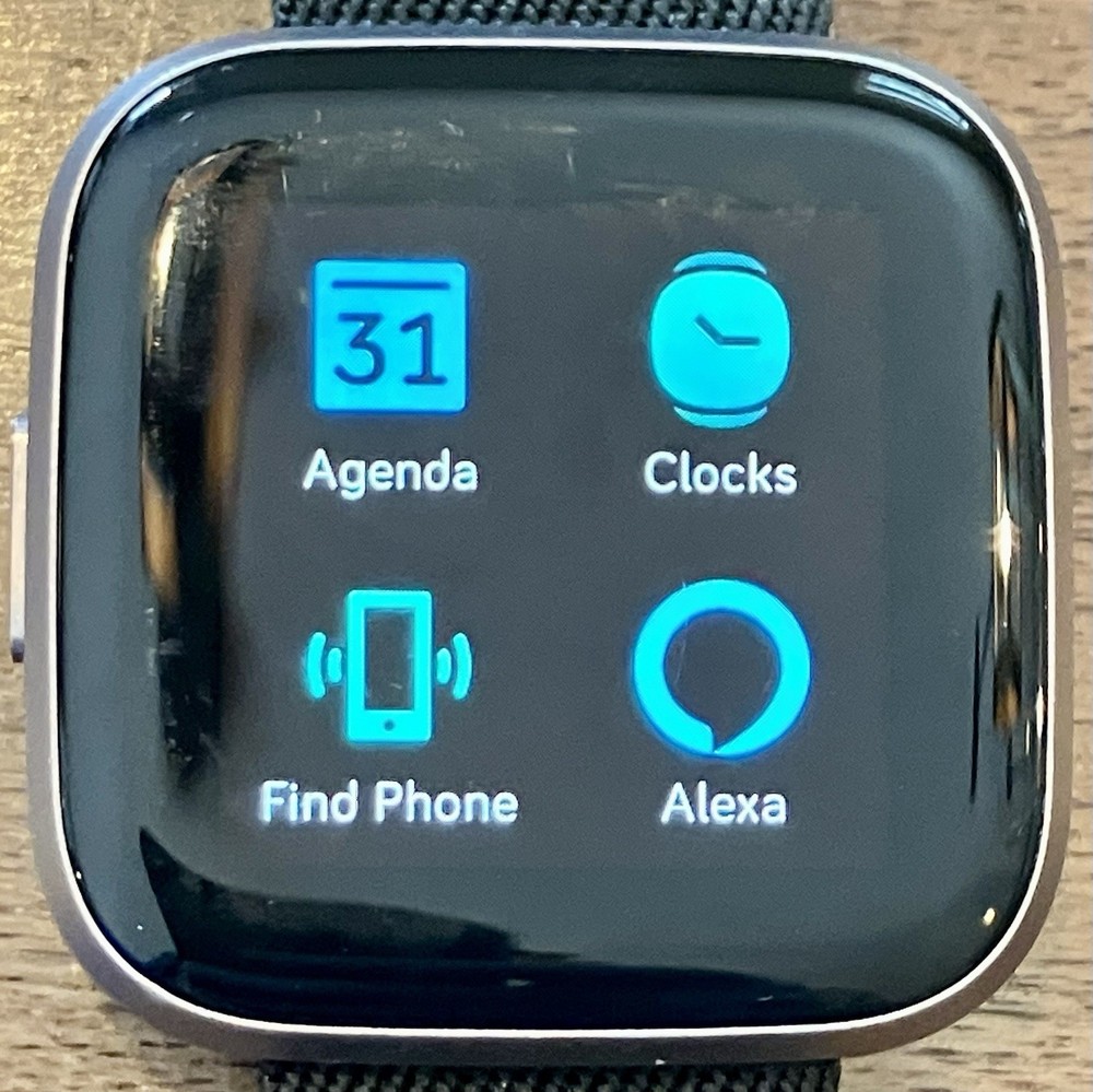 Fitbit Versa 2 Smartwatch Activity Tracker Alexa FB507 TESTED