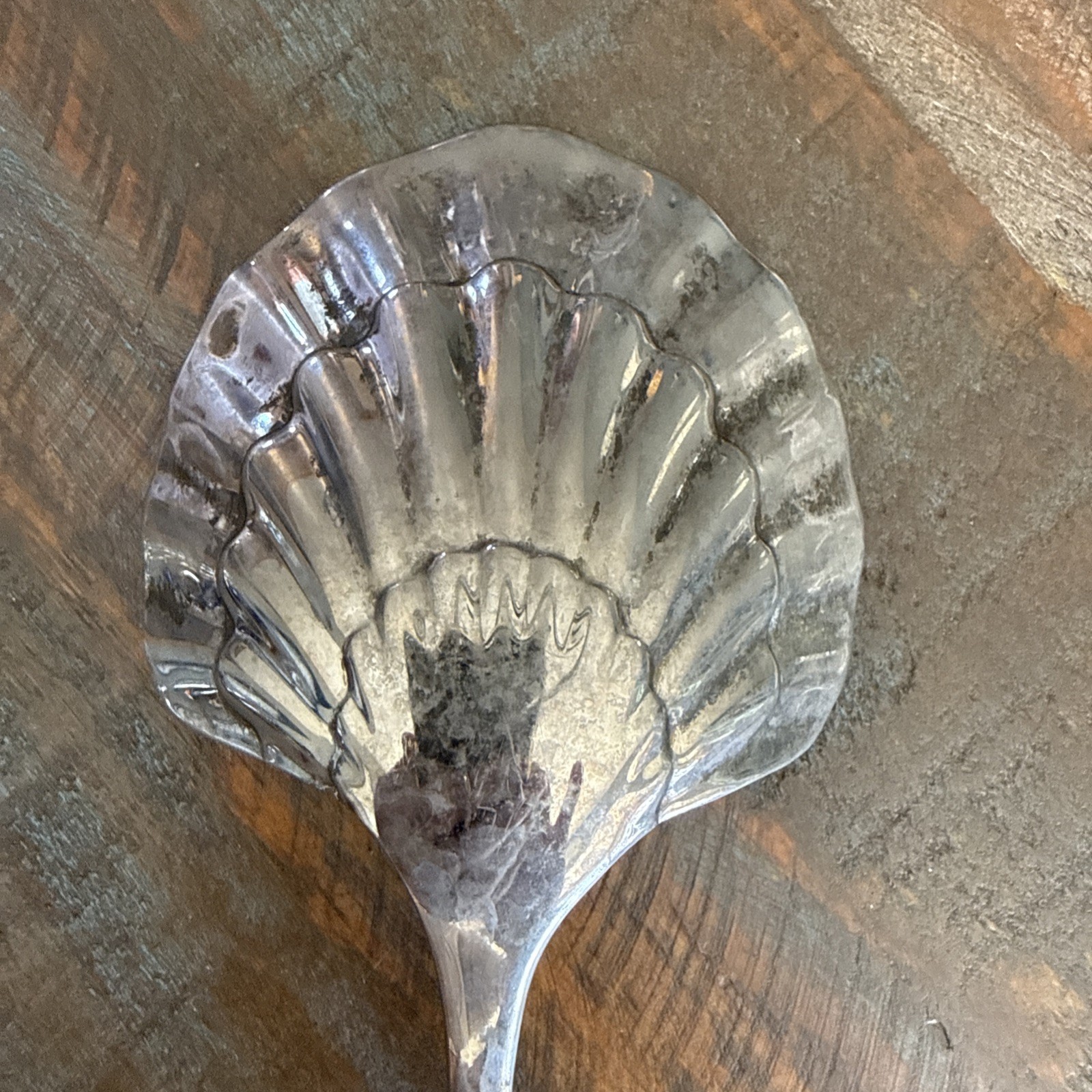 Vintage International Silver Co SilverPlated Serving Spoon - B5