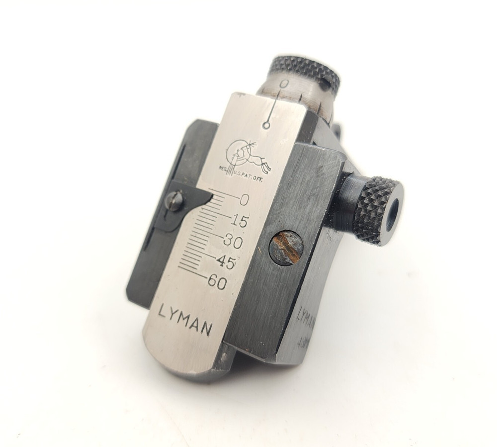 Vintage Lyman Model 48M Receiver Sight for Mausers w/Box