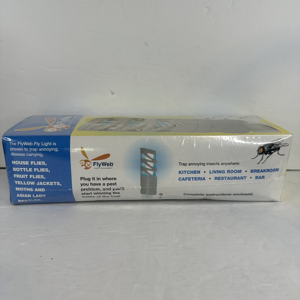 Flyweb Fly Light Trap Fruit Fly Trap House Fly Trap Cluster Phorid Ladybug Moths