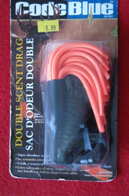 Code Blue Scents Deluxe Double Scent Drag with Drag Tentacles Deer Hunting