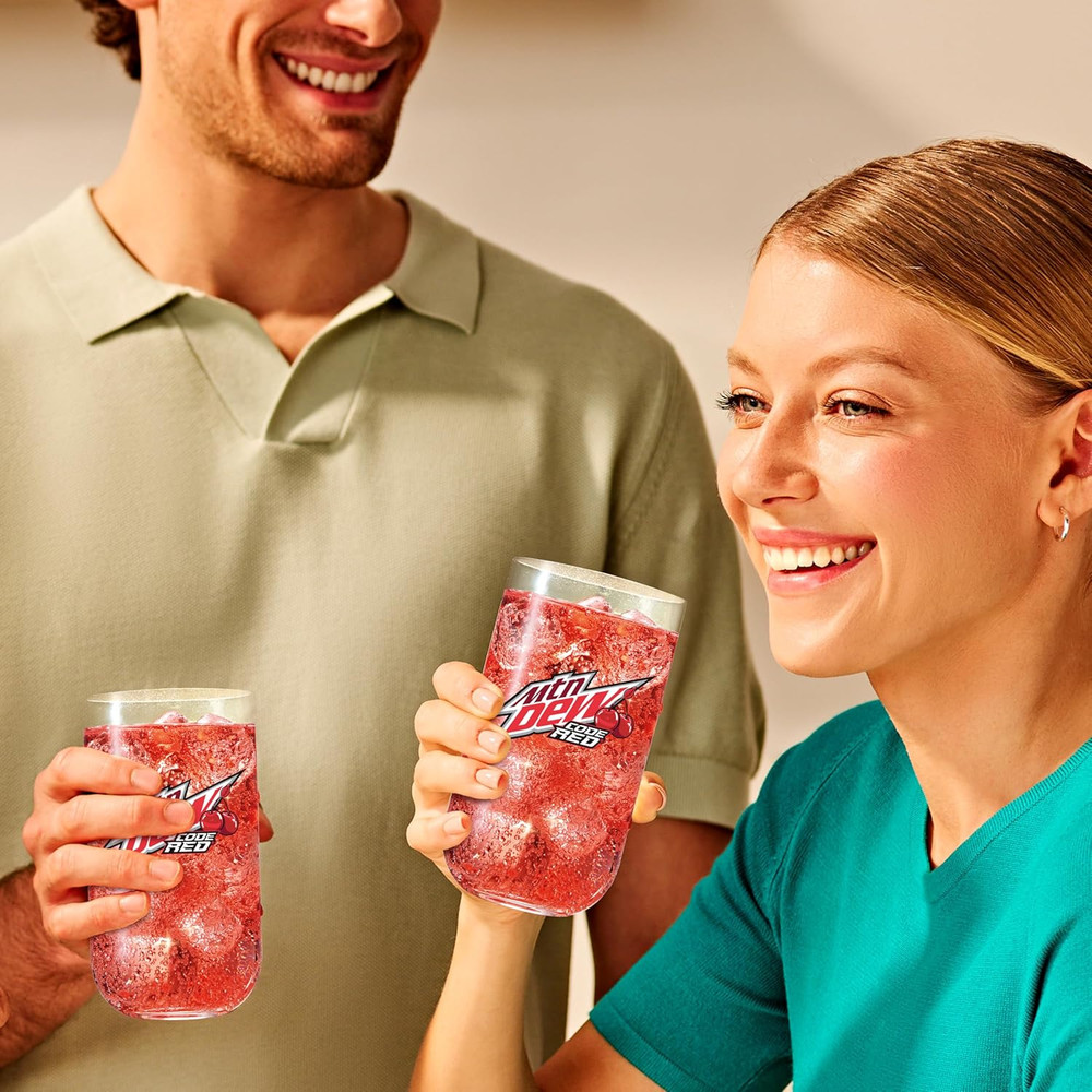 MTN Dew Code Red Zero Sugar Drink Mix (440Ml, Pack of 4)