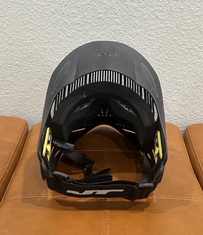 JT Black Full-Face Protective Paintball Mask