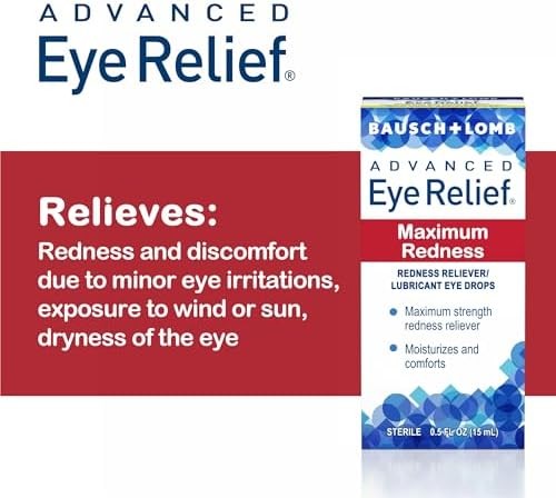Redness Relief Eye Drops Maximum Strength 6 Pack