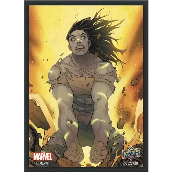 Upper Deck Marvel Deck Protector Collectible Card Sleeves She-Hulk 65 Count