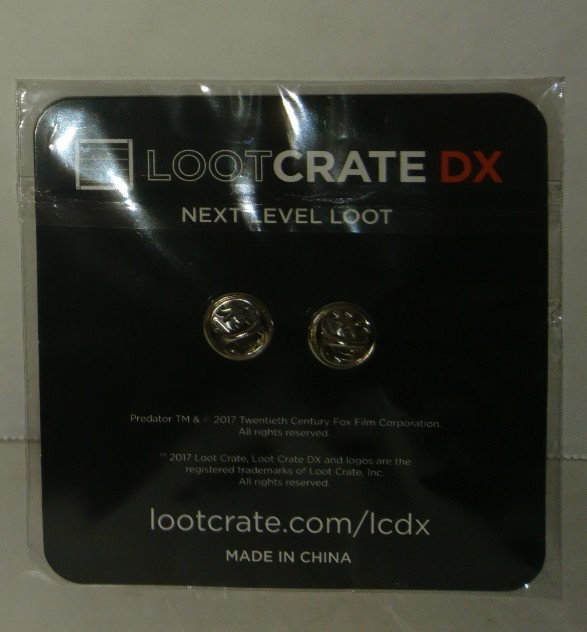 Loot Crate Pin March 2017 PRIMAL & Loot Crate DX Predator