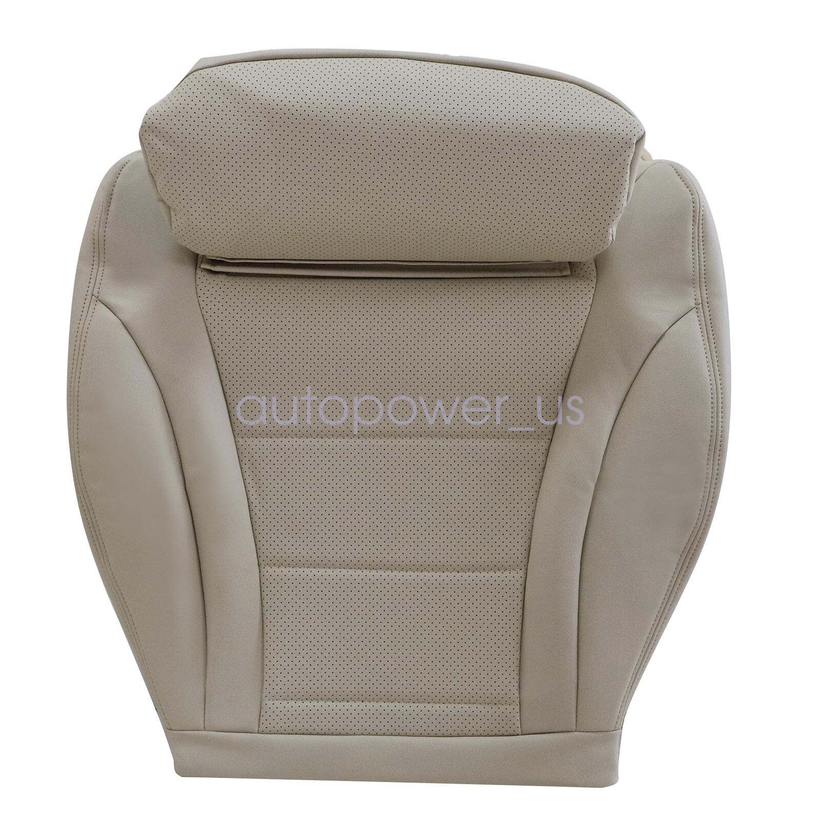 For 2015-2021 Mercedes Benz C300 Driver Bottom Leather Seat Cover Tan