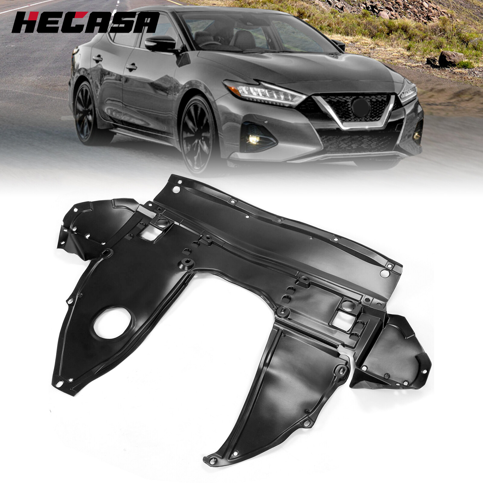 For 2016-21 Nissan Maxima & 16-18 Altima Front Engine Splash Shield Under Cover