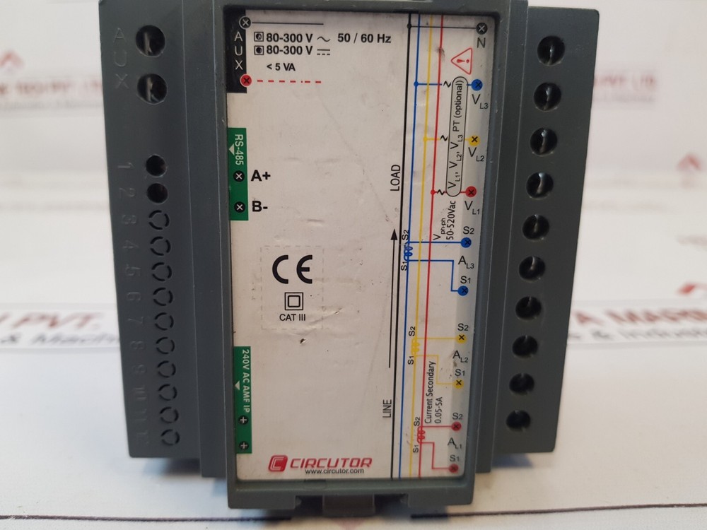 Circutor mb0e power analyzer mb0ep-rs485