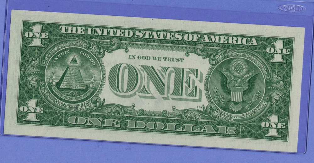 Consecutive 1957 One Dollar Blue Seal Note Silver Certificate Bill $1 Sequential