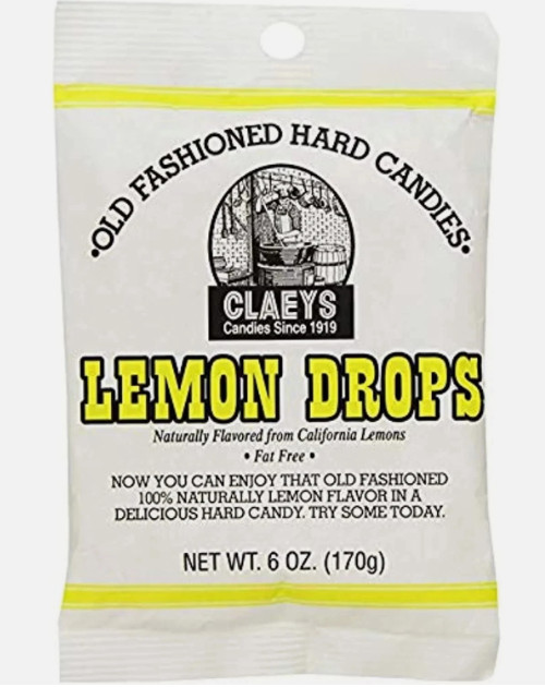 Claeys Old Fashioned Hard Candy Lemon, 6 Ounce - 2 Pack