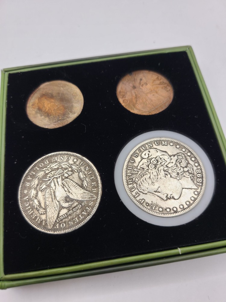 N2G LCC 4 Coins Set by N2G magic tricks