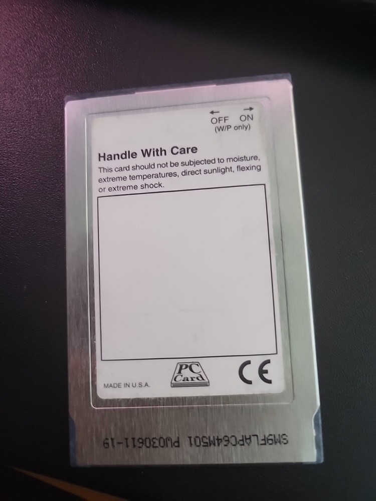 Cisco 64MB PCMCIA Flash Card 16-2733-01 Quantity1