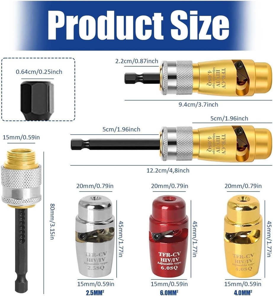 Blendixy - Wirnigpro Wire Stripping Tool Twisting Connector, Wiring Pro...