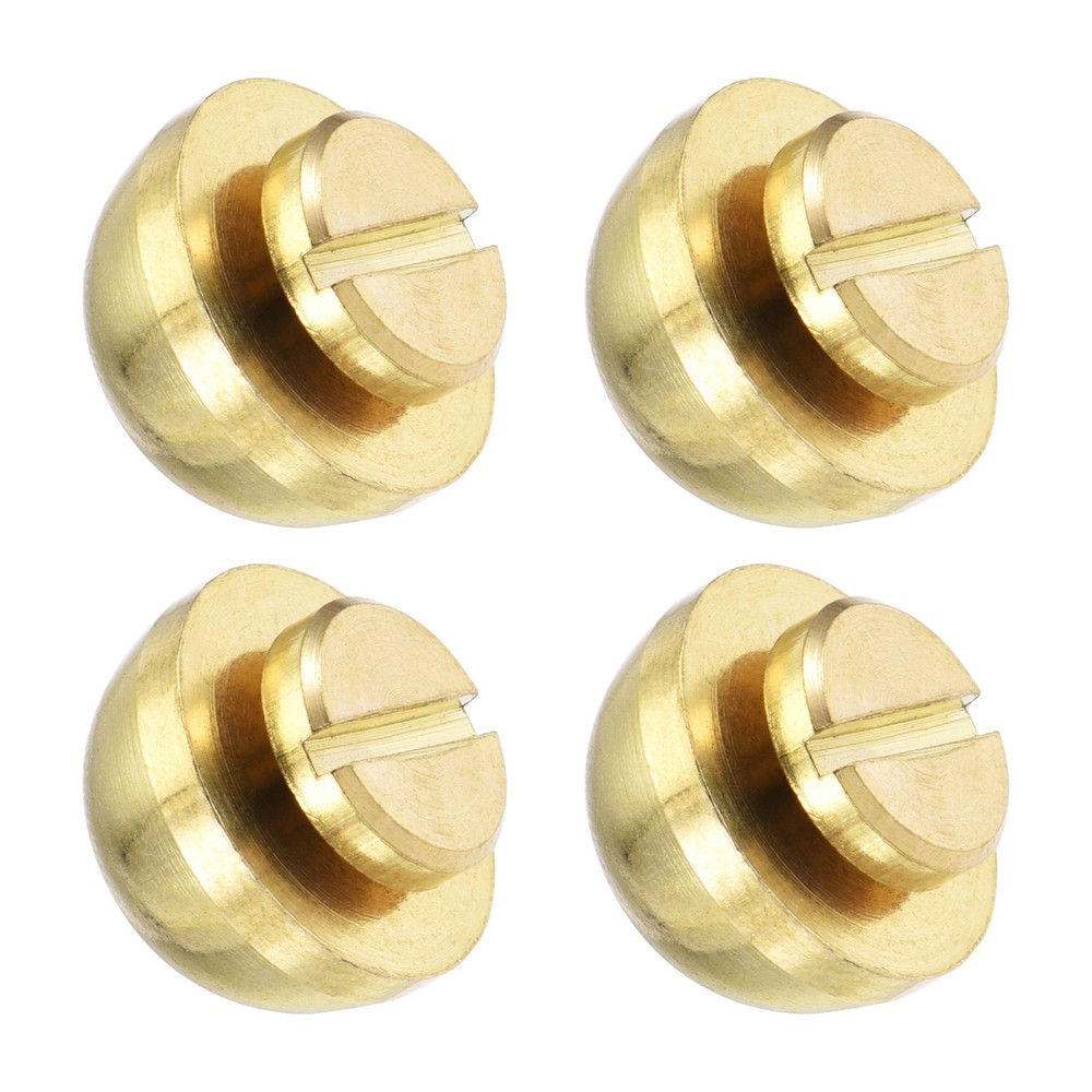 Screw Back Stud Spike (12x7mm) 4pcs, Round Head Stud Rivets