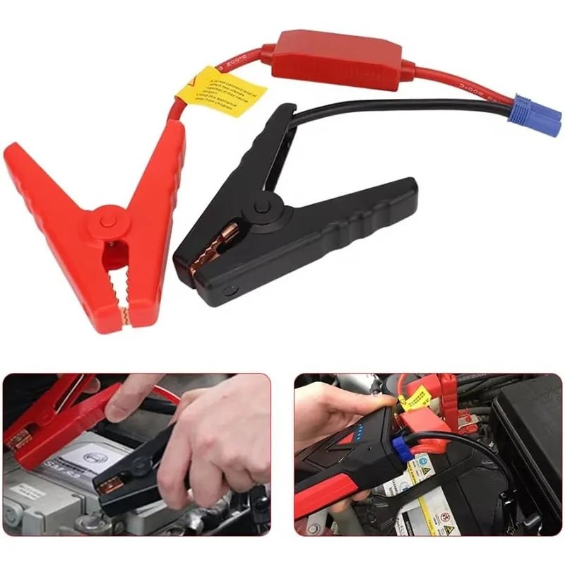 Jumper Cable EC5 Connector Alligator Clamp Booster Battery for Car Jump Starter
