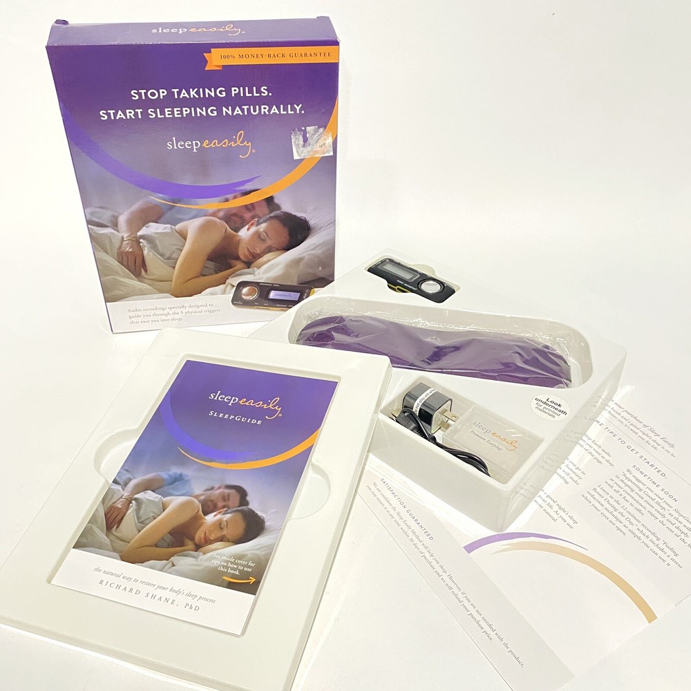 Sleep Easily Sound Therapy Device Training Aid System New Easy