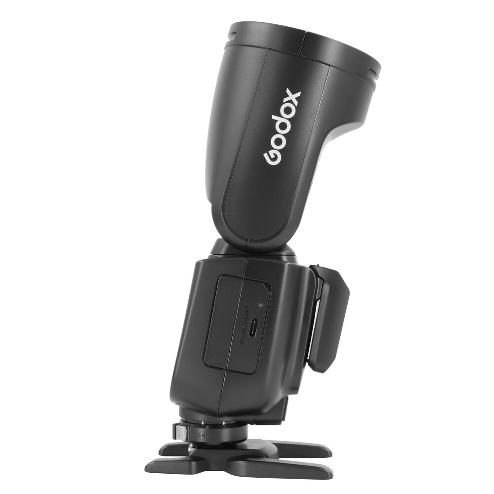 US Godox V1 Pro C V1Pro-C 2.4 TTL HSS Round Head Flash Speedlite Fr Canon Camera