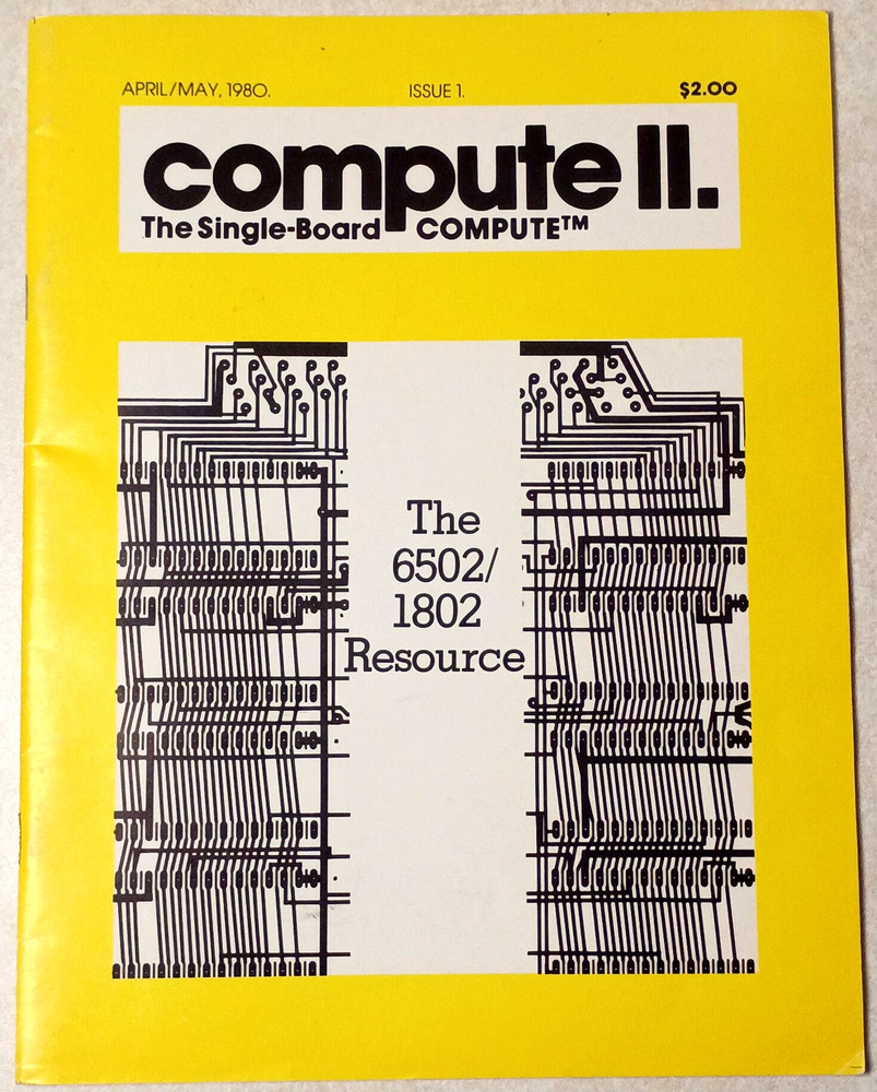Compute II. Magazine 1980, Issues #1 and #2, 8 Bit Single Board Computers
