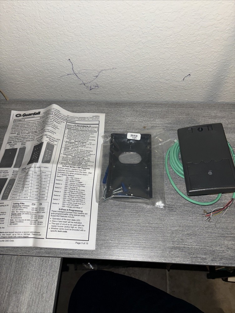 Guardall Switch Plate Reader SP2N New