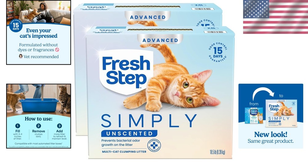 Advanced Unscented Multi Cat Litter