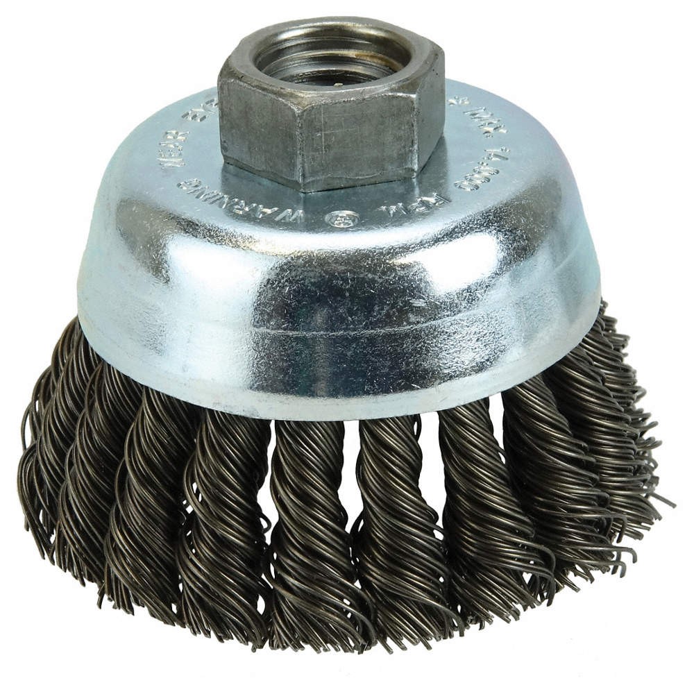 WEILER Knot Wire Cup Brush 817RR6
