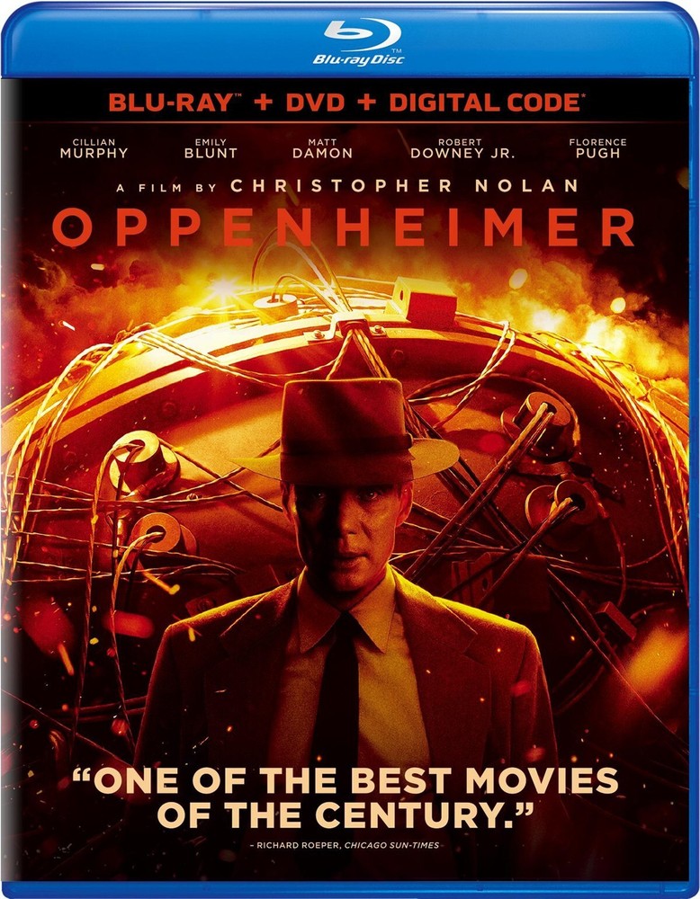 Oppenheimer Blu-ray NEW