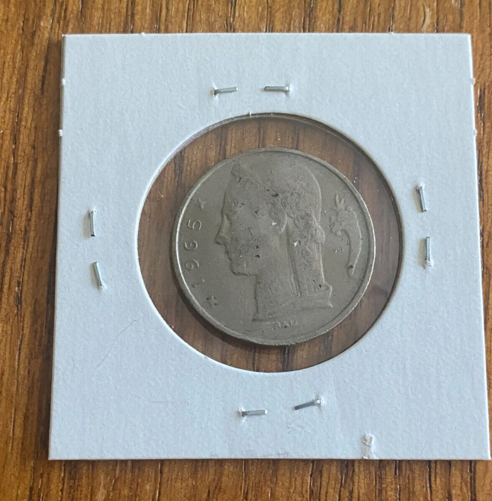 1965 Belgium 5 Francs